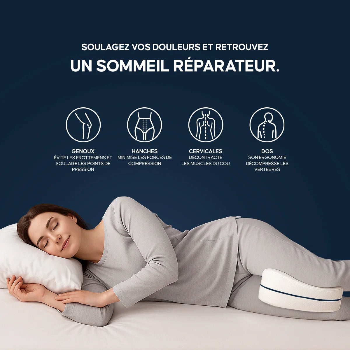 Coussin Lombaire Ergonomique