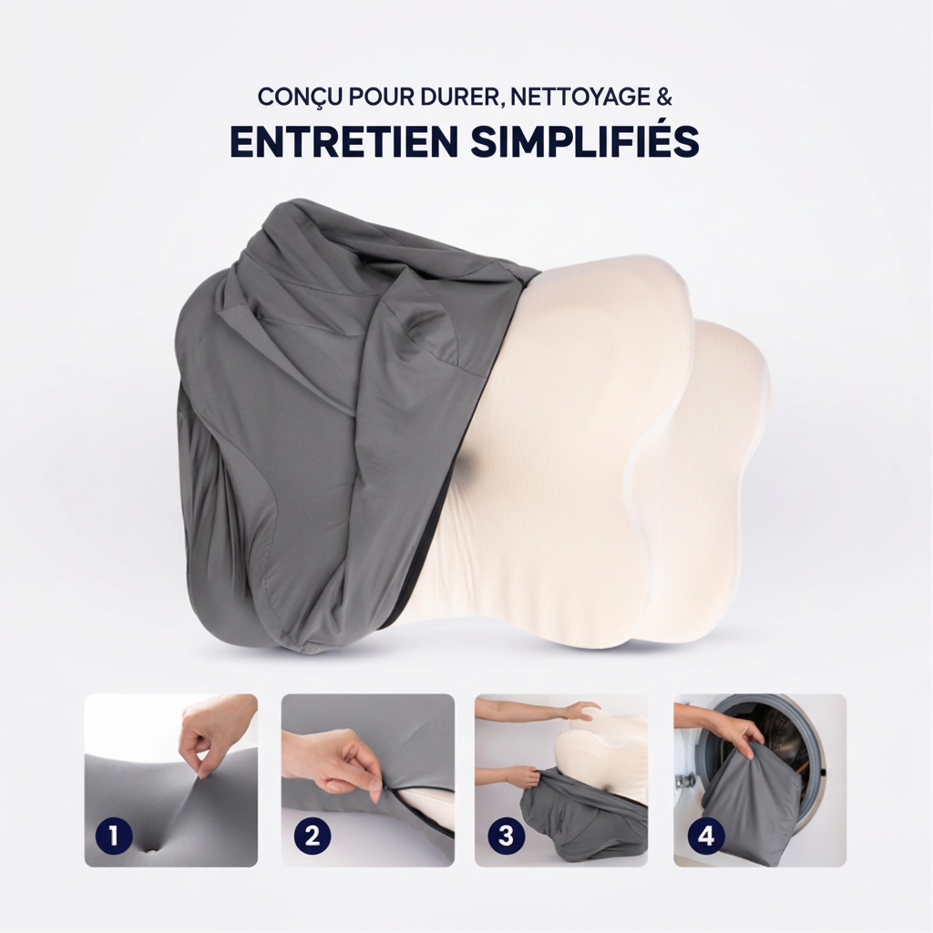 Oreiller Ergonomique Rafraîchissant 3.0