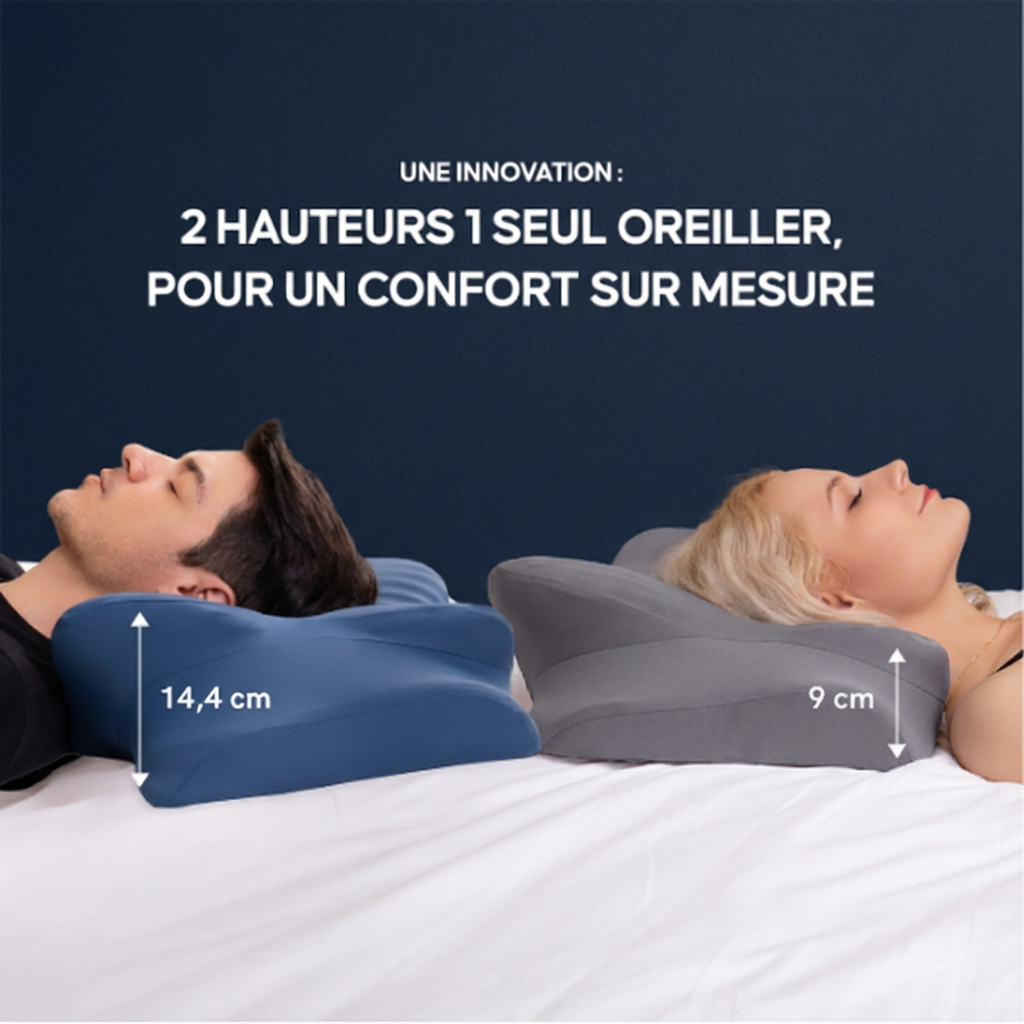 Oreiller Ergonomique Rafraîchissant 3.0