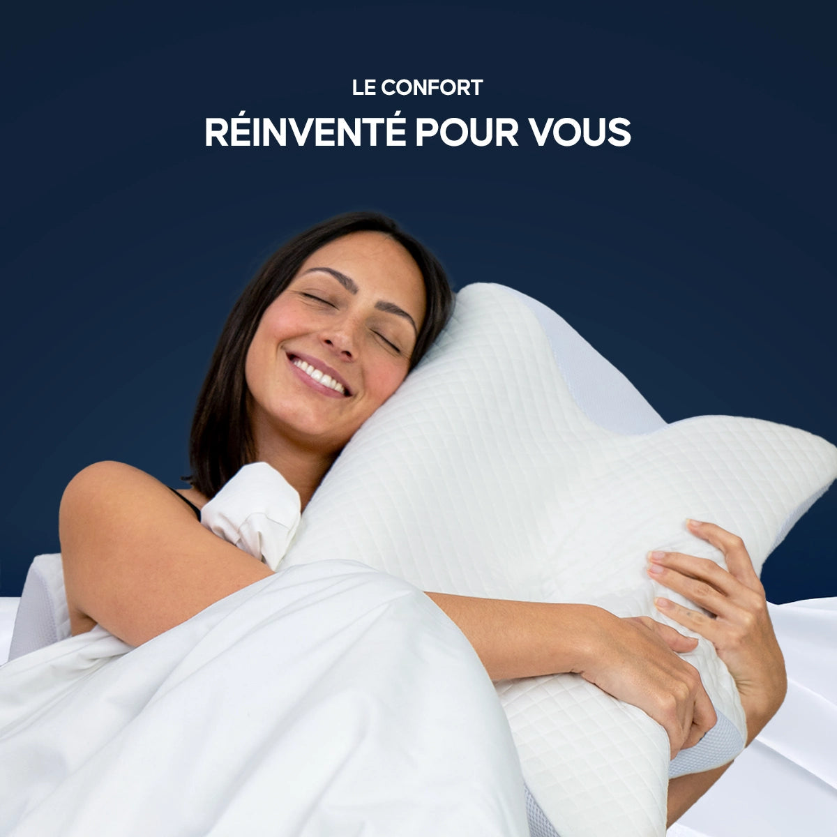 Oreiller Ergonomique à Mémoire de Forme 2.0