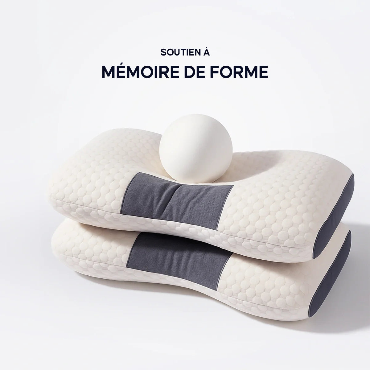 Oreiller Ergonomique à Mémoire de Forme 1.0